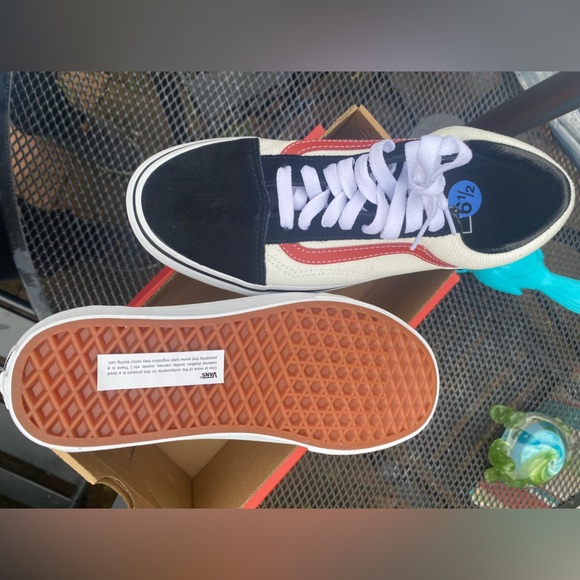 Vans Old Skool Mini Cord Unisex Sneakers - Black/White; - Picture 2 of 10